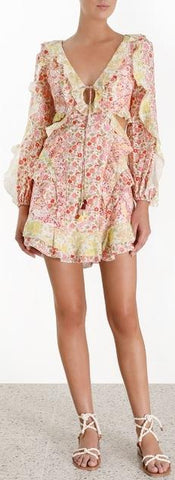 Goldie Spliced Short Dress | DESIGNER INSPIRED FASHIONS