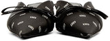 Satin BB Knife Mules - Blue or Black