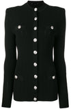 Button-Embellished Cardigan