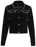 Embellished Velvet Jacket
