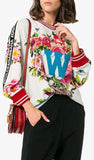 Peonie Print Sports Top