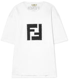 Logo Embellished Tee Shirt