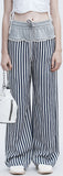 Terry Stripe Combo Pants