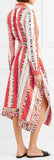 Printed Midi Shirt Dress