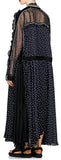 Satin Asymmetric Maxi Dress