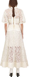 Floral Lace Midi Dress