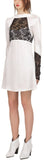 Lace Panel Mini Dress