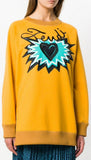 Logo Motif Sweatshirt