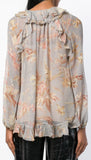 Ruffled Neck Blouse