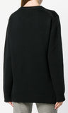 Black Wool Jumper