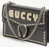 Guccy Dionysus Medium Shoulder Bag - White or Black