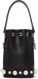 Black Pearl Mini Mon Tresor Bucket Bag