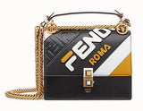 KAN I SMALL Multicolor Leather Mini-Bag