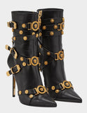 'Tribute' Medallion Buckle Bootie *Limited Stock*