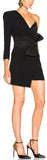 Black One-Shoulder Dress