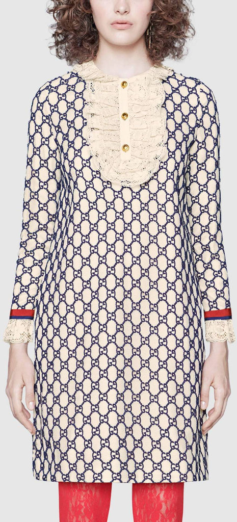 Short GG Macram̩ Dress