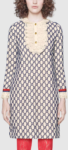 Short GG Macram̩ Dress