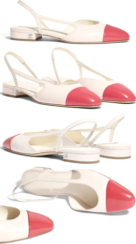 Calfskin Glazed Slingback Sandals