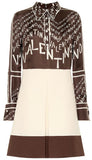 Logo Print Shirt-Dress | DESIGNER INSPIRED FASHIONS