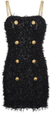 Black Tweed Dress