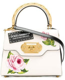 Welcome Rose Print Tote