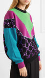 Sequin-Embellished Wool Sweater