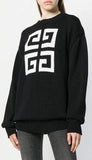 Black 4G Intarsia Sweater