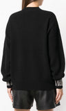 Jumper with Crystals, Black