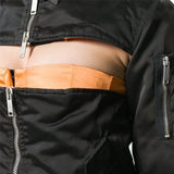 Front Chest Hole Jacket