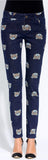 'Teddy Bear' Printed Skinny Jeans - DESIGNER INSPIRED FASHIONS