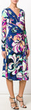 Printed Wrap Dress