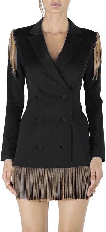 Fringed Blazer-Dress | DESIGNER INSPIRED FASHIONS