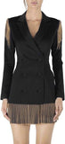 Fringed Blazer-Dress | DESIGNER INSPIRED FASHIONS