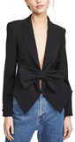 Bow-Front Blazer | DESIGNER INSPIRED FASHIONS