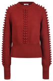 Pom Pom Knit Sweater