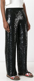 Black Sequin Trousers