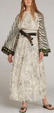 Paisley Print Long Dress | DESIGNER INSPIRED FASHIONS