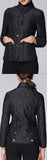 Diamond Quilted Jacket, Black or Khaki