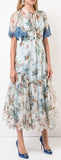 Ruffled Hem Floral Dress *Limited Stock*