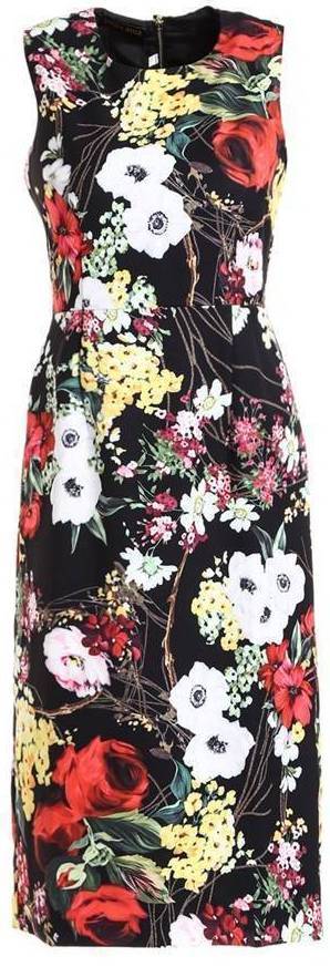 Floral Fitted Dress