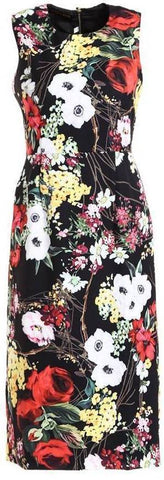 Floral Fitted Dress