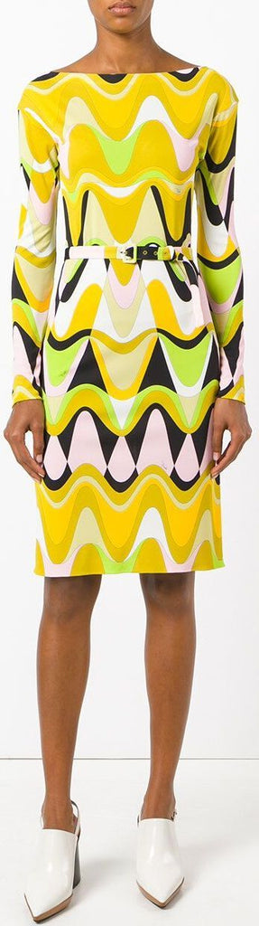 Signature Print Shift Dress