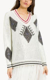 Sweater With Mini Crystals