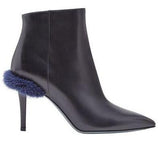 Furryous Ankle Boots - Brown Fur or Purple Fur