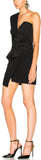 Black One-Shoulder Dress
