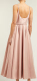 Crystal-Embellished Midi Dress, Pink | DESIGNER INSPIRED FASHIONS