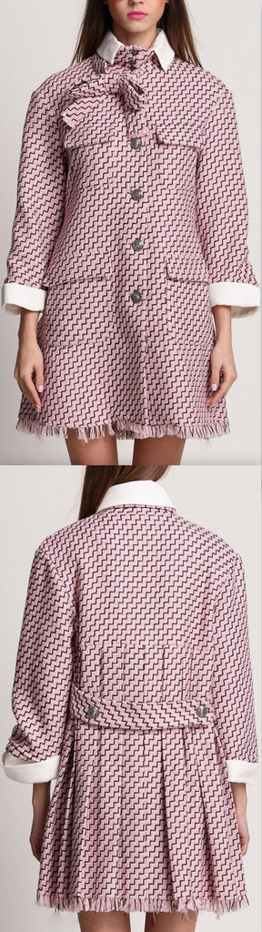 Frayed Printed Mini Dress *Limited Stock*