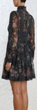Floral Unbrided Tuck Dress