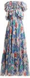 Hibiscus Print Gown | DESIGNER INSPIRED FASHIONS