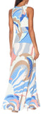 Printed Silk-Blend Maxi Dress | DESIGNER INSPIRED FASHIONS